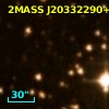 2MASS J20332290+4119002