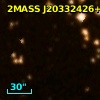 2MASS J20332426+4117004
