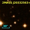 2MASS J20332563+4115557