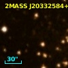 2MASS J20332584+4118536