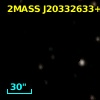 2MASS J20332633+4112388
