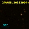 2MASS J20332994+4112185