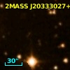 2MASS J20333027+4116087