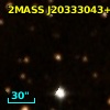 2MASS J20333043+4109368