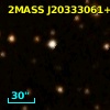 2MASS J20333061+4110119