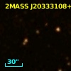 2MASS J20333108+4113180