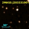 2MASS J20333190+4110041