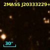 2MASS J20333229+4116397