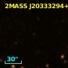 2MASS J20333294+4111321
