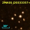 2MASS J20333357+4121521