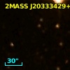 2MASS J20333429+4114222