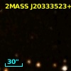 2MASS J20333523+4111195