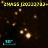 2MASS J20333783+4116403