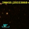 2MASS J20333868+4112334