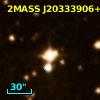 2MASS J20333906+4119331