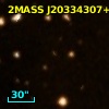 2MASS J20334307+4112376