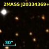 2MASS J20334369+4110032