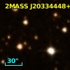 2MASS J20334448+4108218