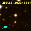 2MASS J20334884+4119406