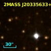 2MASS J20335633+4120391