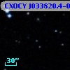 CXOCY J033820.4-050351