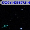 CXOCY J033807.8-050415