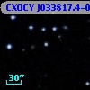 CXOCY J033817.4-050745