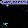 CXOCY J033725.7-050406