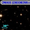 2MASS J20330288+4115130