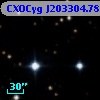 CXOCyg J203304.78+410857.2