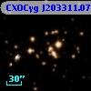 CXOCyg J203311.07+411318.0