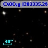 CXOCyg J203335.28+410714.0