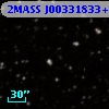 2MASS J00331833+6127432