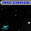 2MASS J21041420+5009529