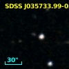 SDSS J035733.99-053719.7