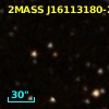 2MASS J16113180-2237082