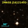 2MASS J16121492-2218038
