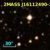 2MASS J16112490-2252529