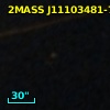 2MASS J11103481-7722053