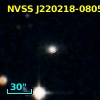 NVSS J220218-080553