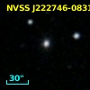 NVSS J222746-083139
