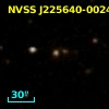 NVSS J225640-002454