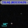 2SLAQ J035334.76-001904.9