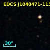 EDCS J1040471-1153262