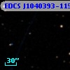 EDCS J1040393-1154199