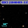 EDCS J1040489-1154498