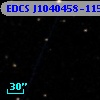 EDCS J1040458-1157357