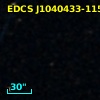 EDCS J1040433-1158118
