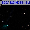 EDCS J1040385-1154062