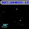 EDCS J1040355-1154319